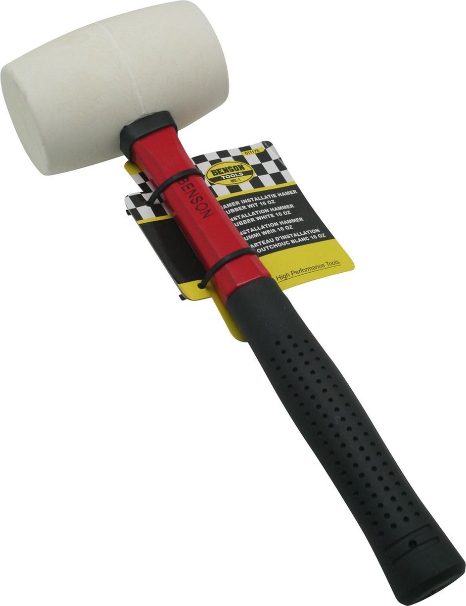 RYOBI Maillet Tête Caoutchouc Fibre De Verre 450g RHHM450 - Outil Précis Pour Travaux Délicats