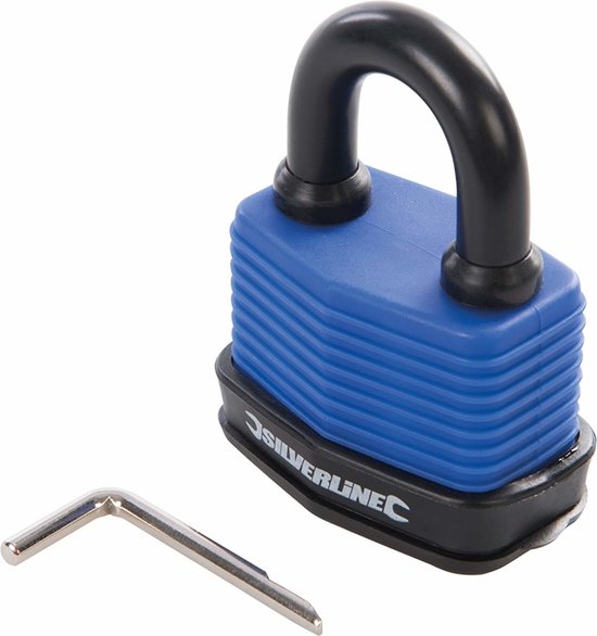 Silverline Waterbestendig combinatie hangslot - 50 mm - 10.000 ...