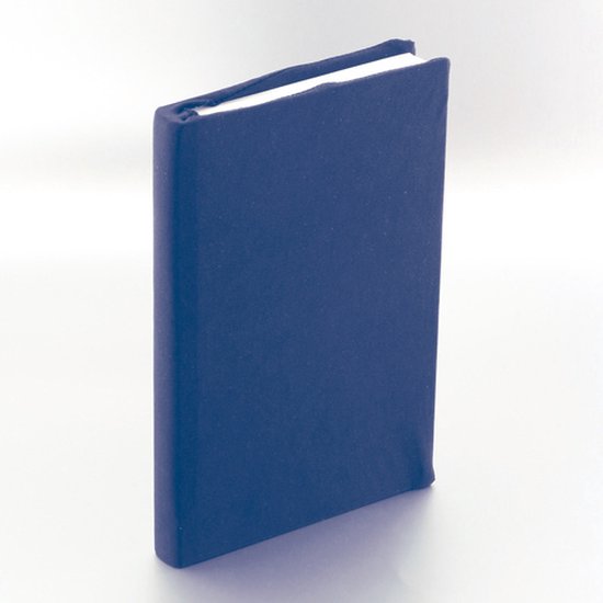 Kangaro boekenkaft - rekbaar - blauw - 4 stuks - K-58701