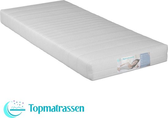 Topmatrassen - matras - 130x160 - 14 cm dik Elke maat -... | bol.com