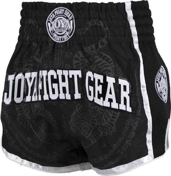 Joya Sak Yant Tiger Muay Thai Short - Zwart - XL