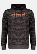 DEELUXE Hoodie met camouflageprint DAIK Black