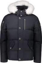 Moose knuckles Jas Blauw  - Maat XXL - Heren - Herfst/Winter Collectie - Katoen;Polyamide