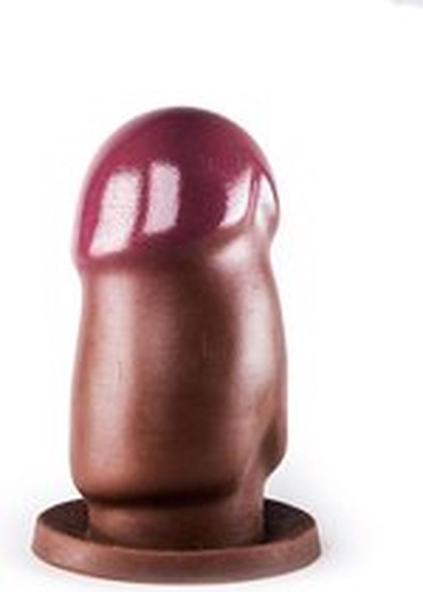 Goedkoopste Heroes Anaal Plug extra dik 17 x 8 cm - bruin