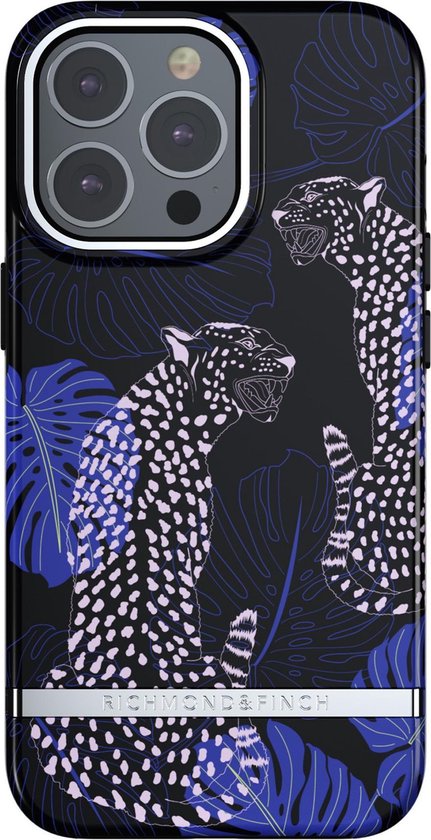 Richmond Finch Black Tiger hoesje voor iPhone 13 Pro Max Zwart - Main Image