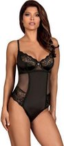 Amallie Kanten Body - Zwart - Sexy Lingerie & Kleding - Lingerie Dames