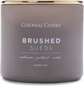 Colonial Candle – Pop Of Color Brushed Suede - 411 gram