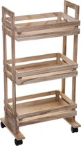 Five® Houten keukentrolley - Hout