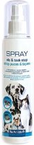 The Pet Doctor - Vlo en teek Stop Spray - Honden - Dierenverzorging - Voor de afweer van teken, vlooien en andere insecten bij honden en katten - 200 ml