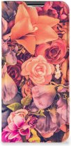 Telefoon Hoesje Cadeau voor Moeder OPPO A16 | A16s | A54s Flipcase Bosje Bloemen