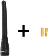 Pro Plus Auto Antenne 10 cm. Universeel Incl. M5 & M6 Adapters