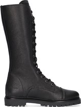 Giga G3778o Veterboots - Laarzen Met Veters - Meisjes - Zwart - Maat 36