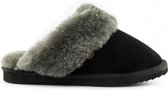 Warmbat  - Flurry Pantoffel Suede - Black - 42