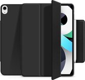 Hoes geschikt voor Apple iPad Mini 2021 – Magnetische Smart Folio Book Case – Zwart -papierachtig - Apple Pencil Case - Apple - iPad Mini 6 - iPad Hoesje - Ipad Case - Ipad Hoes -