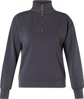YEST Carolina Sweatshirt - Dark Grey Blue - maat 44