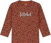 Prénatal peuter shirt - kinderkleding voor meisjes - maat 110 - Bruin