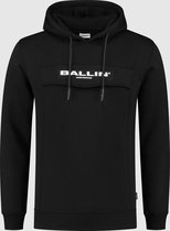 Ballin Amsterdam -  Heren Regular Fit   Hoodie  - Zwart - Maat S