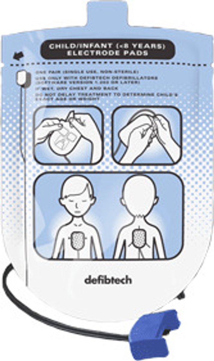 Defibtech Lifeline elektroden kind