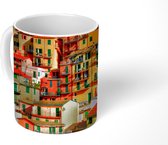 Mok - Gekleurde huizen in Cinque Terre - 350 ML - Beker