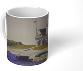 Mok - Kustwacht, Maine - Edward Hopper - 350 ML - Beker