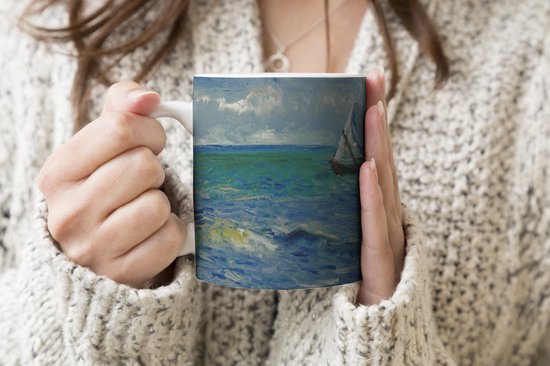 Mug - Paysage marin aux Saintes-Maries-de-la- Mer - Vincent van Gogh - 350 ML - Tasse