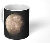 Mok - Koffiemok - Een illustratie van de planeet Mercurius - Mokken - 350 ML - Beker - Koffiemokken - Theemok