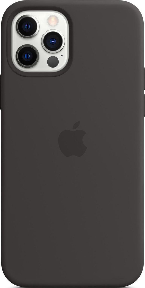 Apple - Siliconenhoesje - MagSafe - iPhone 12 Pro Max - Zwart