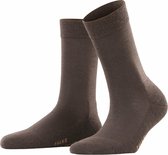 FALKE Wool Balance Damessok - Dark Brown - Maat 37-38
