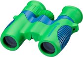 verrekijker junior 21 x 6 cm rubber groen/blauw 5-delig