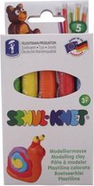 Schul-Knet Klei 5 Kleuren 90 gram