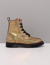 Red-Rag 12268 veterschoenen meisjes goud/zilver  359 gold fantasy leer 28