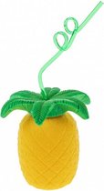 Ananas Beker met Rietje