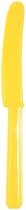messen geel 17 cm 20 stuks