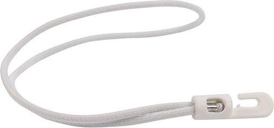 Afdekzeilwinkel - Spanner kunststof haak 35cm elastiek wit — afbeelding 2
