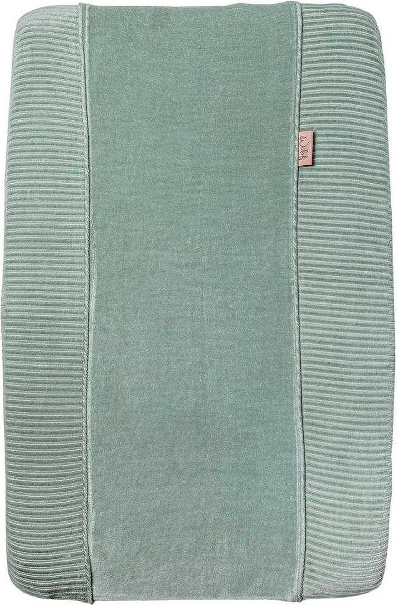 Waskussenhoes Sage Green merk: Witlof For Kids