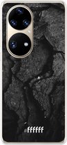 6F hoesje - geschikt voor Huawei P50 Pro -  Transparant TPU Case - Dark Rock Formation #ffffff