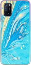 6F hoesje - geschikt voor OPPO A72 -  Transparant TPU Case - Endless Azure #ffffff