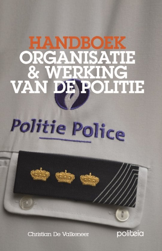 Handboek organisatie & werking van de politie - cover