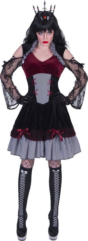 Gotisch Kostuum | Boze Gotische Schoonheid Freya | Vrouw | | Carnaval kostuum | Verkleedkleding