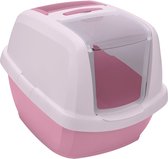 Imac kattenbak maddy junior roze - 57x43x41 cm - 1 stuks