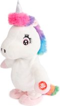 Toys Amsterdam Knuffel Unicorn Meisjes 24 Cm Pluche Wit