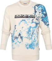 Napapijri - Bylli Sweater Off-White - L - Modern-fit