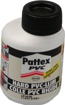 Pattex PVC Lijm 100ml | Geschikt voor Verlijming van Buizen en Hulpstukken in Hard-PVC | Ideaal voor Sanitaire Toepassingen, PVC-Dakgoten en Afvoerbuizen | Snel Droog & Sterk Hechtend | Vloeibare Lijm van Extra Sterke Kwaliteit.