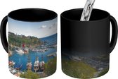Magische Mok - Foto op Warmte Mok - De Europese haven in het Turkse Antalya - 350 ML