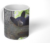 Mok - Relaxt zwart berenjong - 350 ML - Beker
