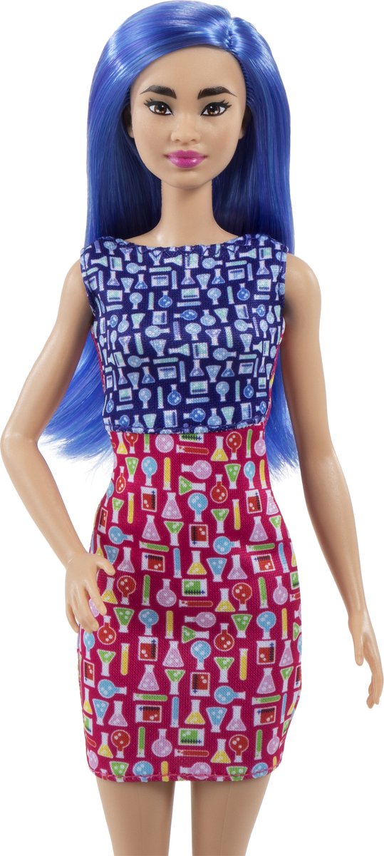 Barbie You Can Be Anything - Droombaan Barbiepop - Wetenschapper met jas van Barbie — afbeelding 5