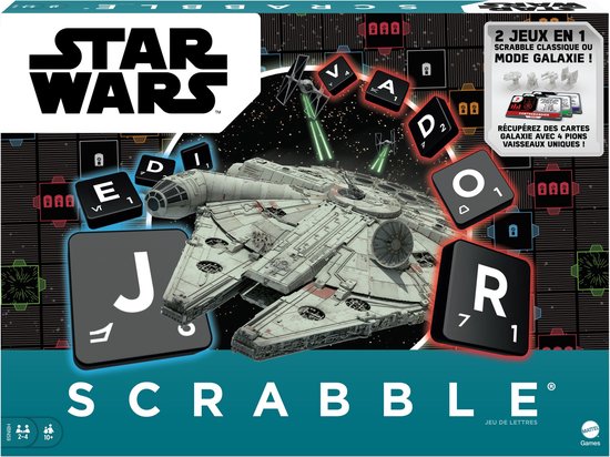 Scrabble Star Wars - Mattel Games - Franstalige Editie