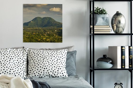 Peinture sur toile Corfou - Grèce - Berg - 50x50 cm - Décoration murale