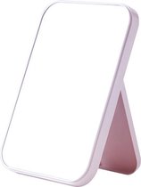 Kunststof Spiegel Pastel Roze 20x14cm