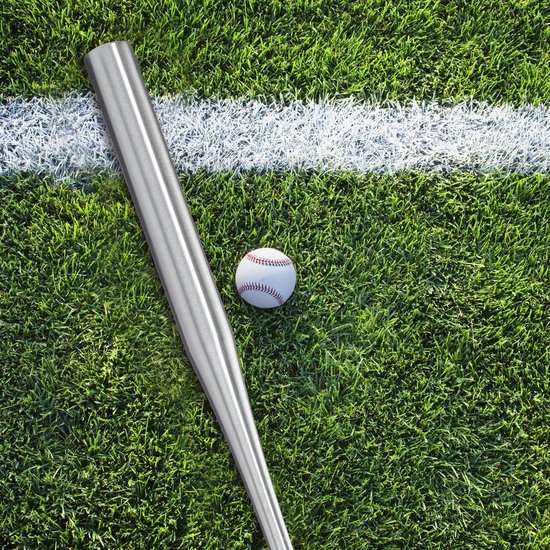 Relaxdays baseballknuppel aluminium - softbal knuppel - 34 inch - honkbalknuppel - Relaxdays